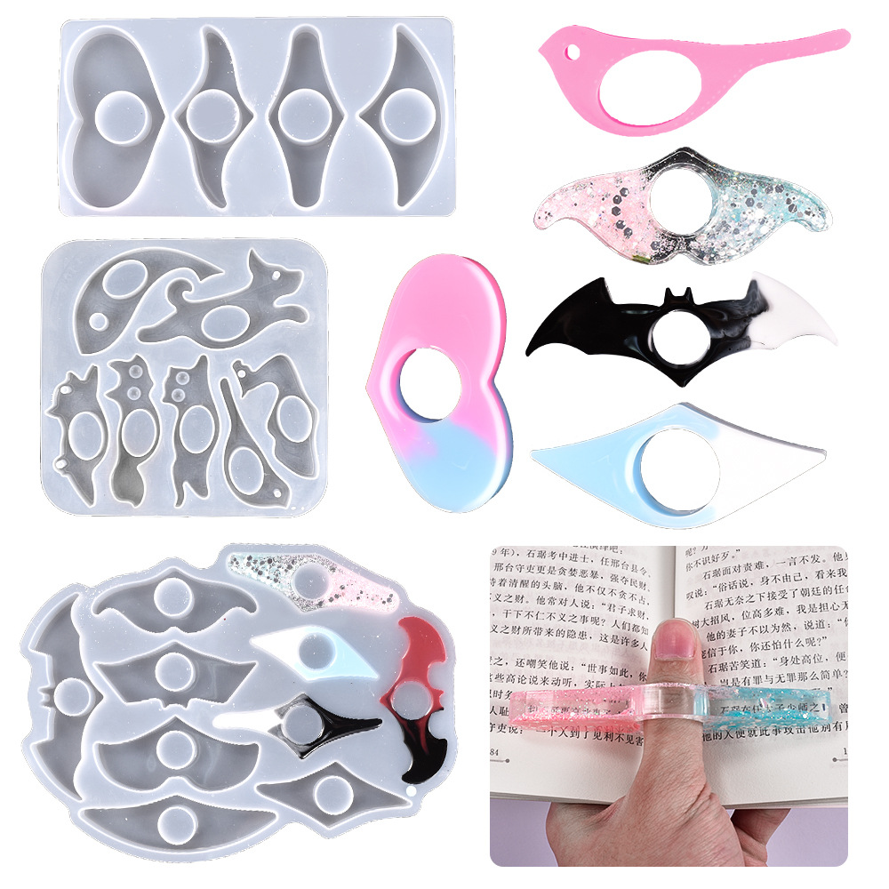 Resin Art Guide Book - DIY 크리스탈 거울 실리콘 금형 멀티