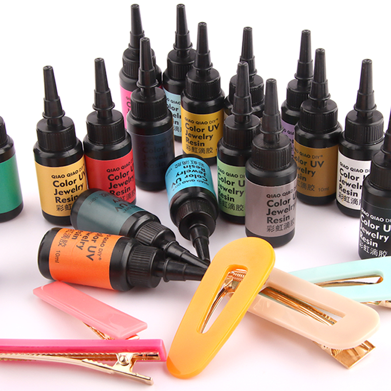 Resin Art Tool Kit - 다채로운 하드 UV 수지 접착제 자외선