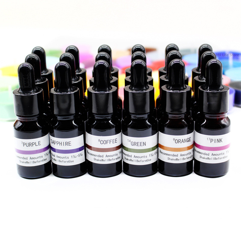 Resin Dye Opaque - 10ml 액상 캔들 염료 고농축 색소