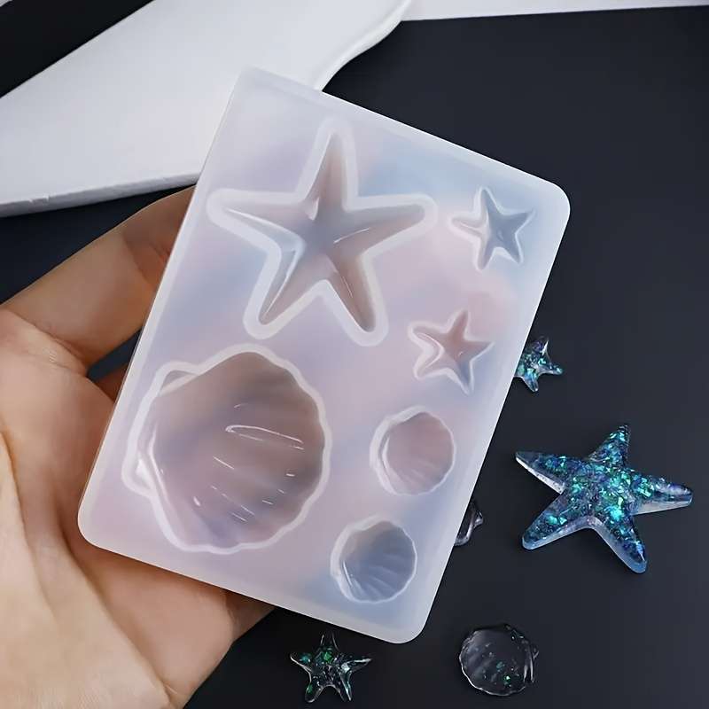 Resin Art Acrylic - DIY 바다 테마 크리스탈 에폭시 레진
