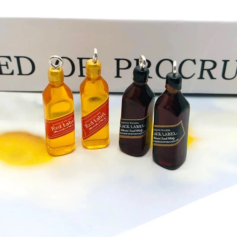 Resin Art Jewellery Kit - 10Pcs 작은 와인 바 병 수지