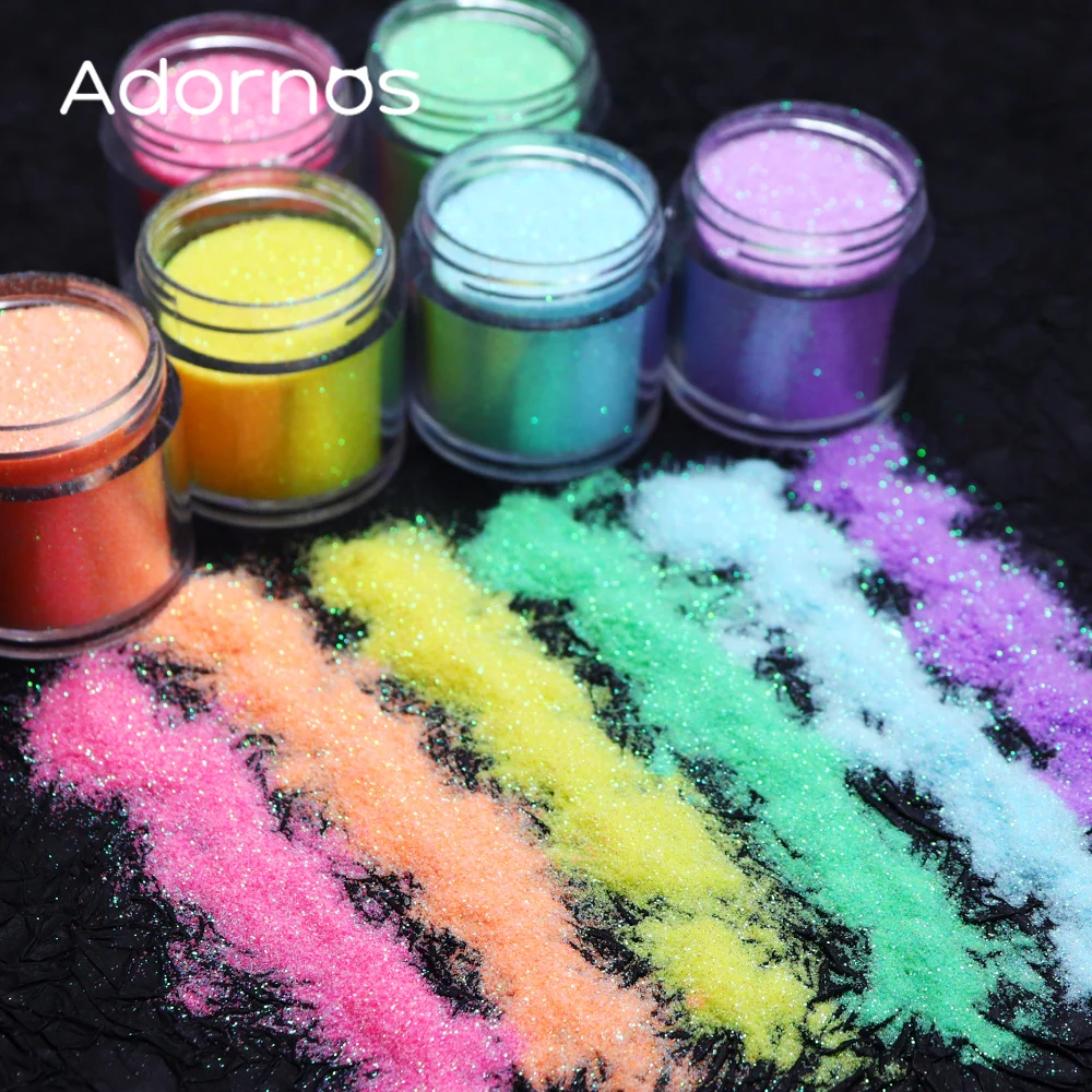 Resin Dye Opaque - 무지개 빛깔의 반짝이 설탕 가루 에폭시