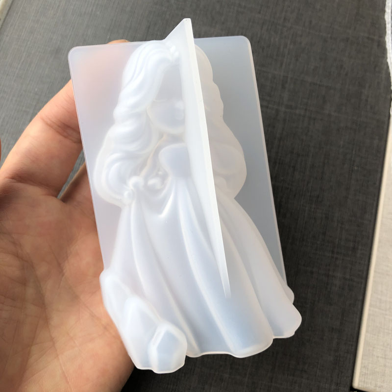 3D 귀여운 공주 실리콘 양초 금형 천사 소녀 비누 수 - Resin Art Tool Kit 리뷰 및 가격