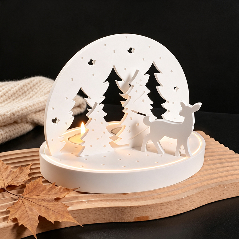 크리스마스 엘크 티라이트 캔들 홀더 실리콘 몰드, 3D - Resin Art Tool Kit 리뷰 및 가격