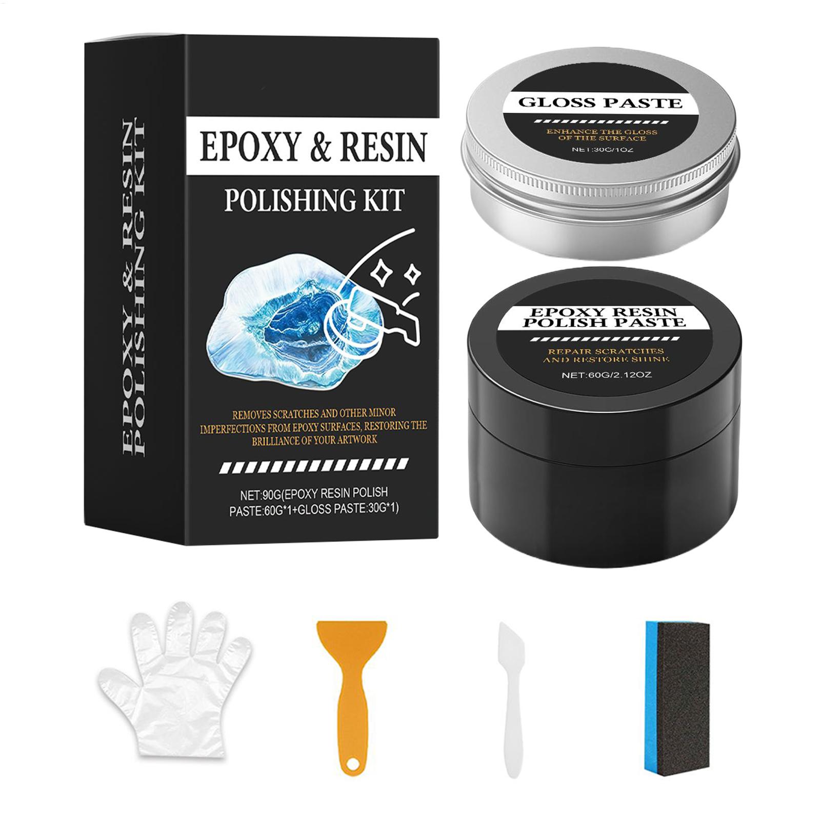 에폭시 수지 고광택 연마 페이스트 수지 연마 키트 크림 - Resin Art Acrylic 리뷰 및 가격