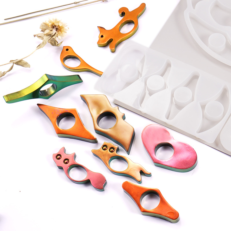 DIY 크리스탈 거울 실리콘 금형 멀티 스타일 책 반지 - Resin Art Guide Book 리뷰 및 가격