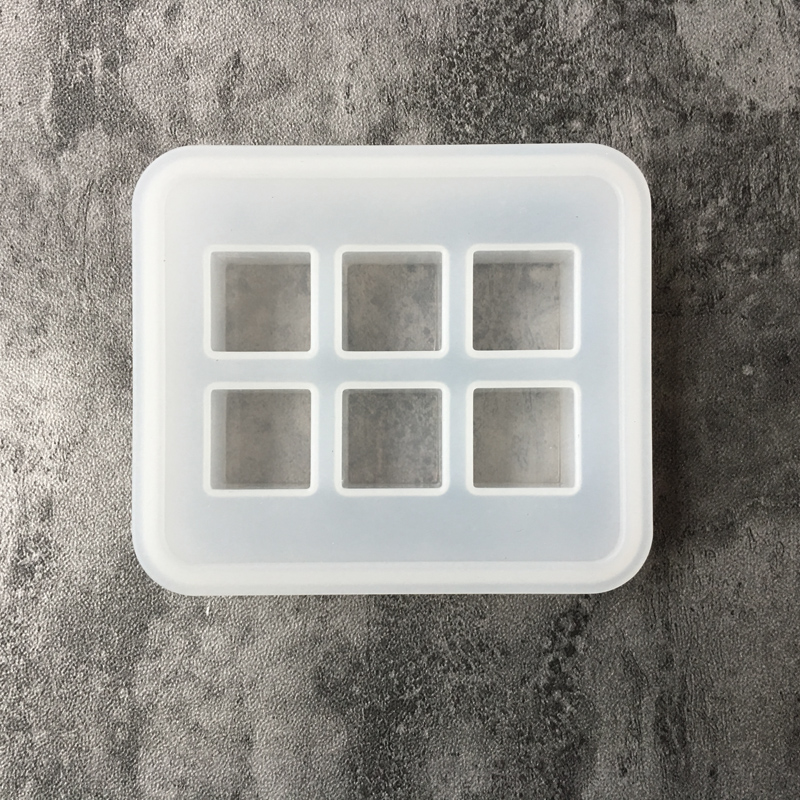 실리콘 몰드 큐브 볼 비즈, 6 구획 수지 실리콘 몰드 - Resin Art Acrylic 리뷰 및 가격