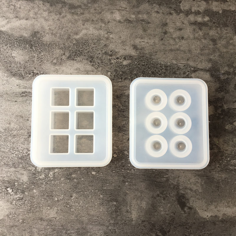 실리콘 몰드 큐브 볼 비즈, 6 구획 수지 실리콘 몰드 - Resin Art Acrylic 리뷰 및 가격