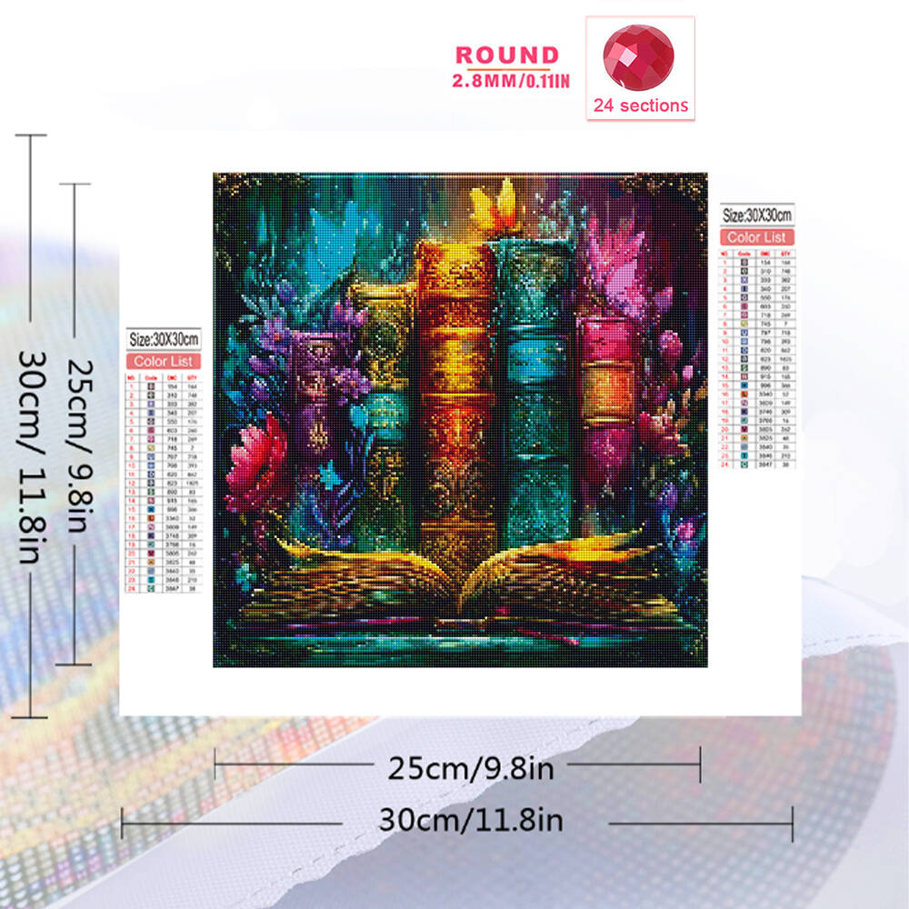 Evershine 다이아몬드 페인팅 데이지 꽃 다채로운 - Resin Art Guide Book 리뷰 및 가격