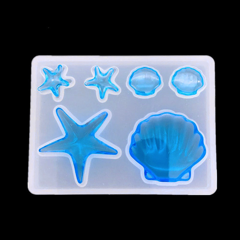 DIY 바다 테마 크리스탈 에폭시 레진 쉘 쥬얼리 펜던 - Resin Art Acrylic 리뷰 및 가격