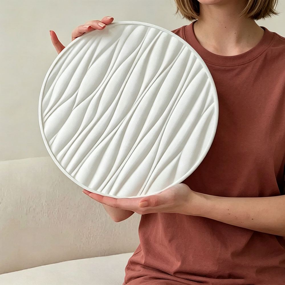 대형 원형 트레이 실리콘 몰드 웨이브 시멘트 석고 트레 - Resin Art Acrylic 리뷰 및 가격