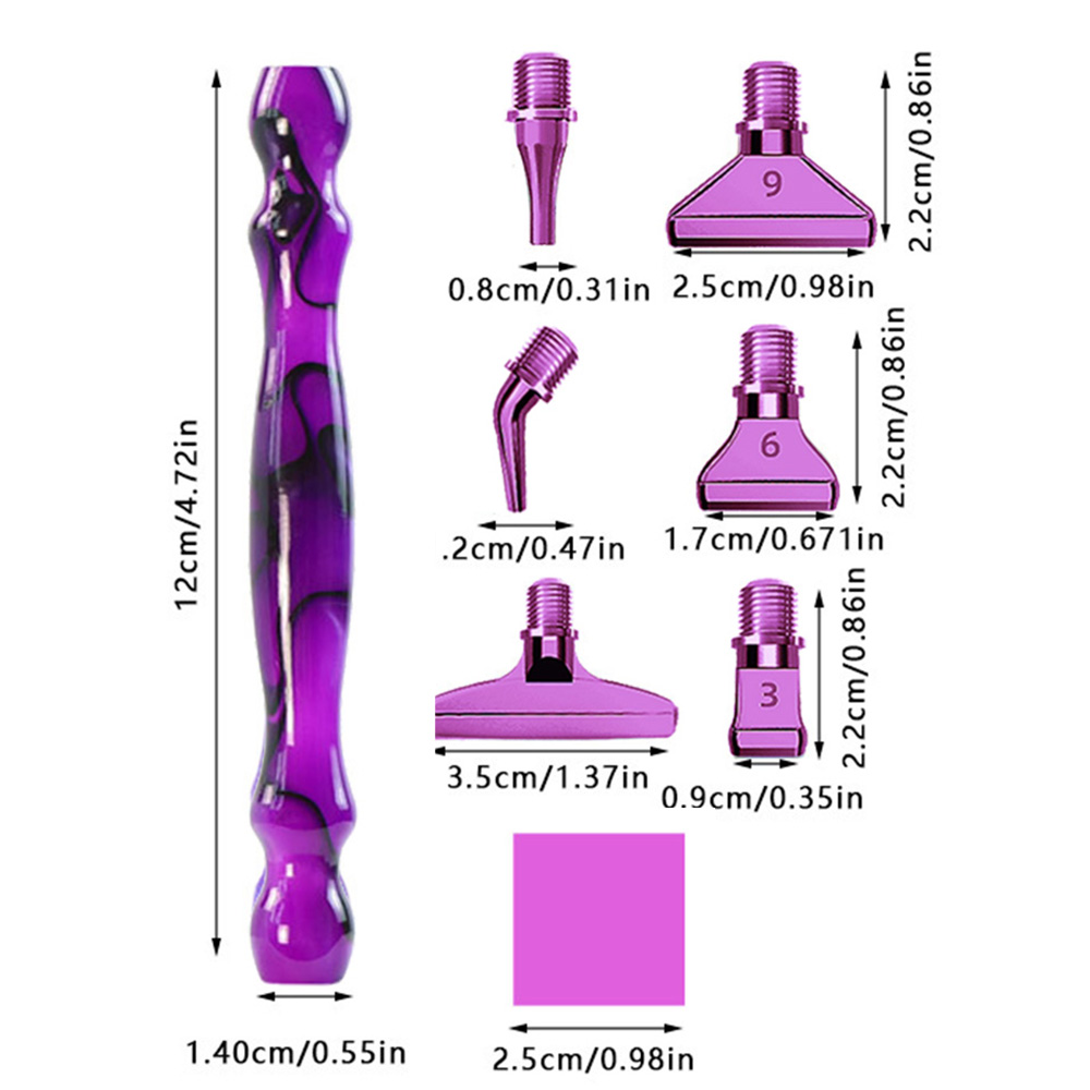 다이아몬드 페인팅 펜 액세서리 도구 세트, 금속 스테인 - Resin Art Tool Kit 리뷰 및 가격