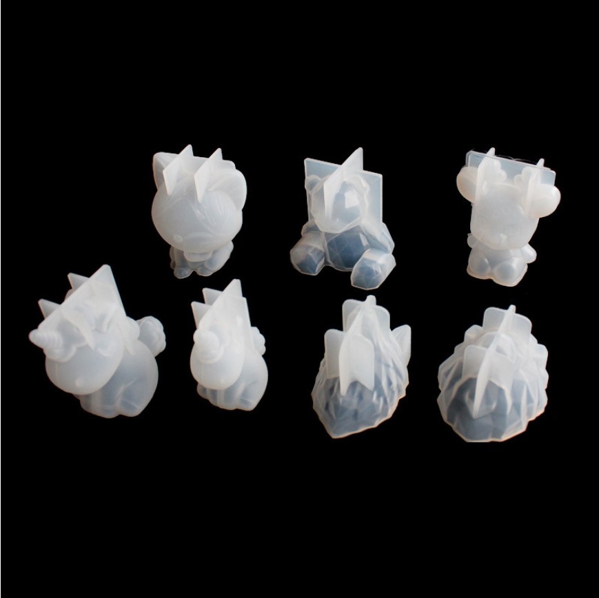 투명 유니콘 실리콘 에폭시 수지 금형 기하학 곰 토끼  - Resin Art Tool Kit 리뷰 및 가격