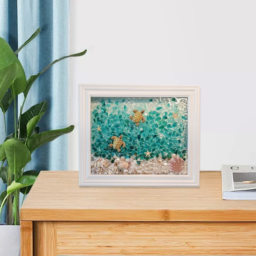 바다 유리 공예 키트 바다 유리 공예 및 DIY 키트  - Resin Art Beach Theme 리뷰 및 가격
