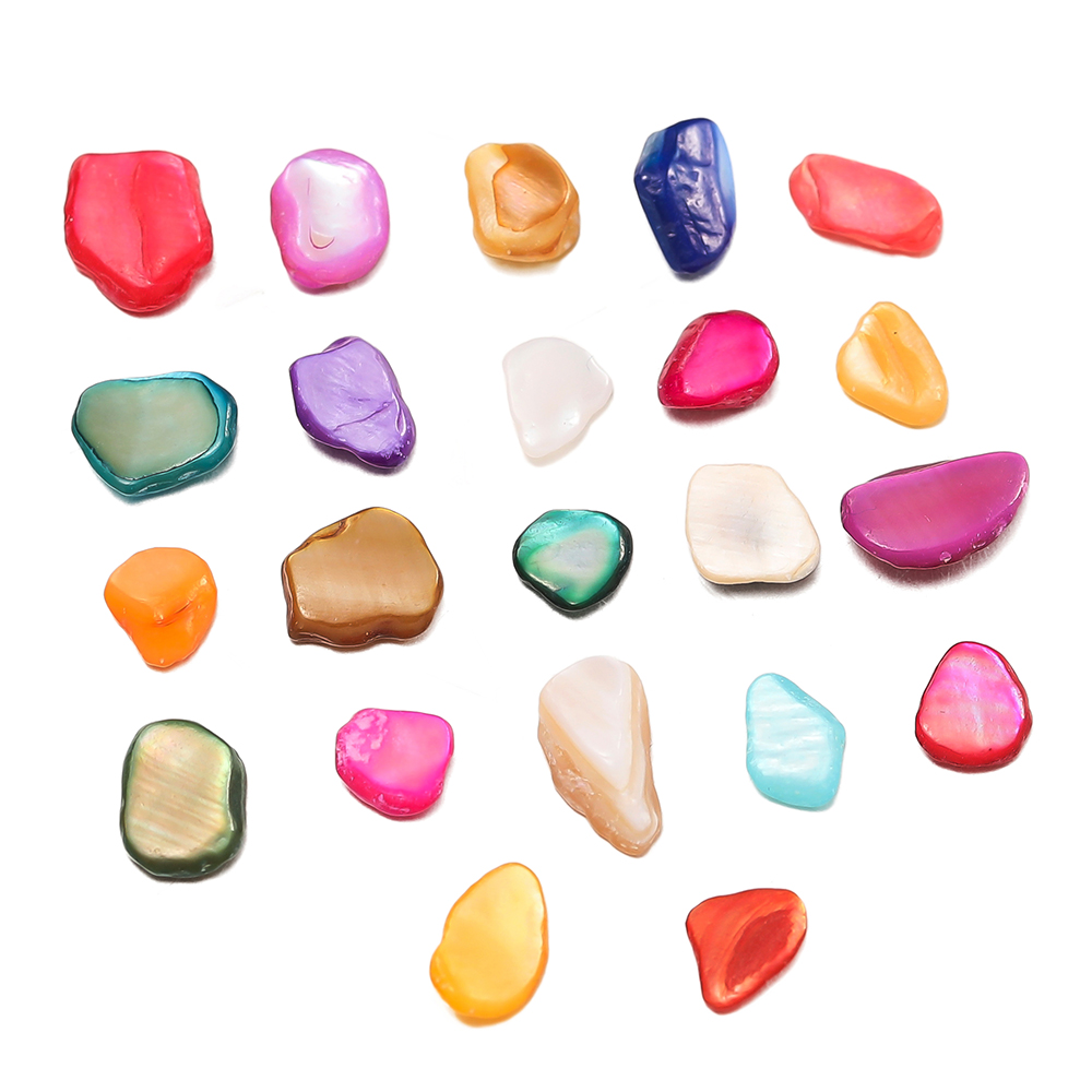 20g 50g 혼합 쉘 조각 짓 눌린 돌 DIY 쥬얼리 - Resin Art Stone 리뷰 및 가격