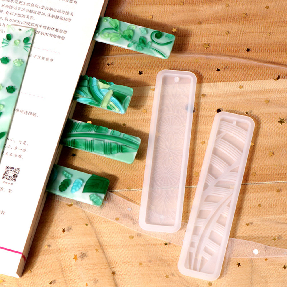 나뭇잎 북마크 실리콘 몰드, 직사각형 북마크, 에폭시  - Resin Art Tool Kit 리뷰 및 가격