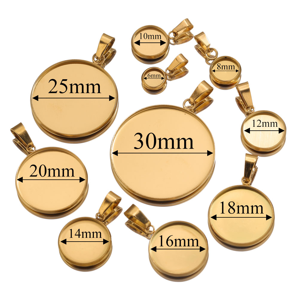 10개 스테인리스 스틸 골드 펜던트 레진 트레이 베이스 - Resin Art Jewellery Kit 리뷰 및 가격