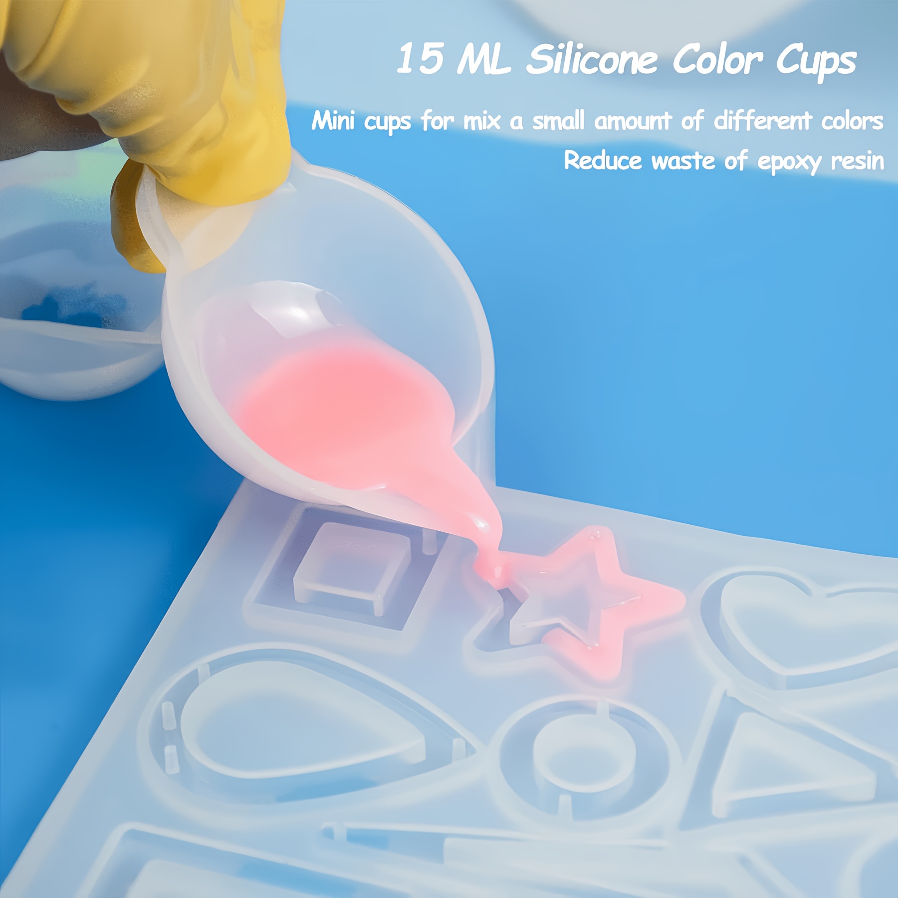 21개/세트 실리콘 수지 주조 금형 도구 키트, 21개 - Resin Art Tool Kit 리뷰 및 가격
