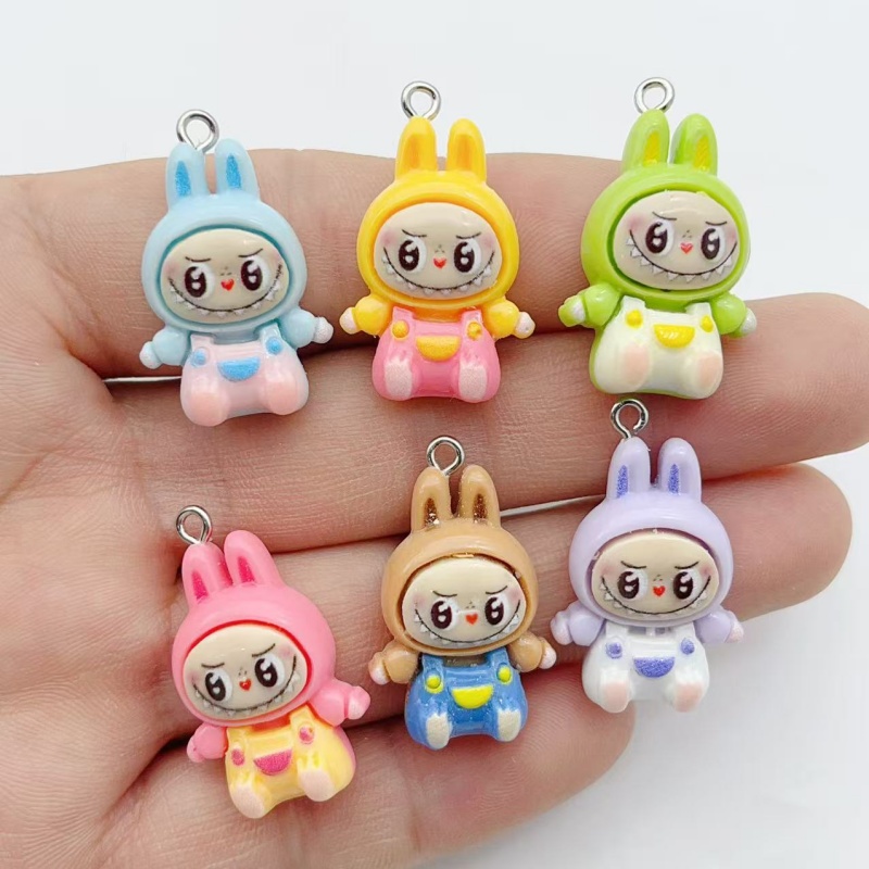 10Pcs Kawaii 토끼 딸기 하우스 수지 참 귀여 - Resin Art Jewellery Kit 리뷰 및 가격