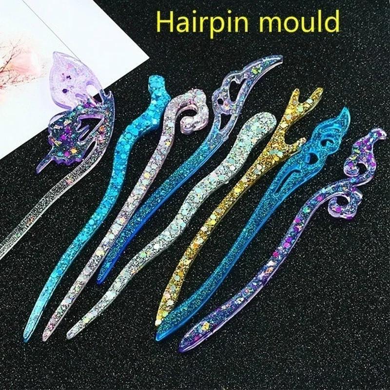 새로운 투명 머리핀 실리콘 특수 금형 수지 DIY 헤어 - Resin Art Jewellery Kit 리뷰 및 가격