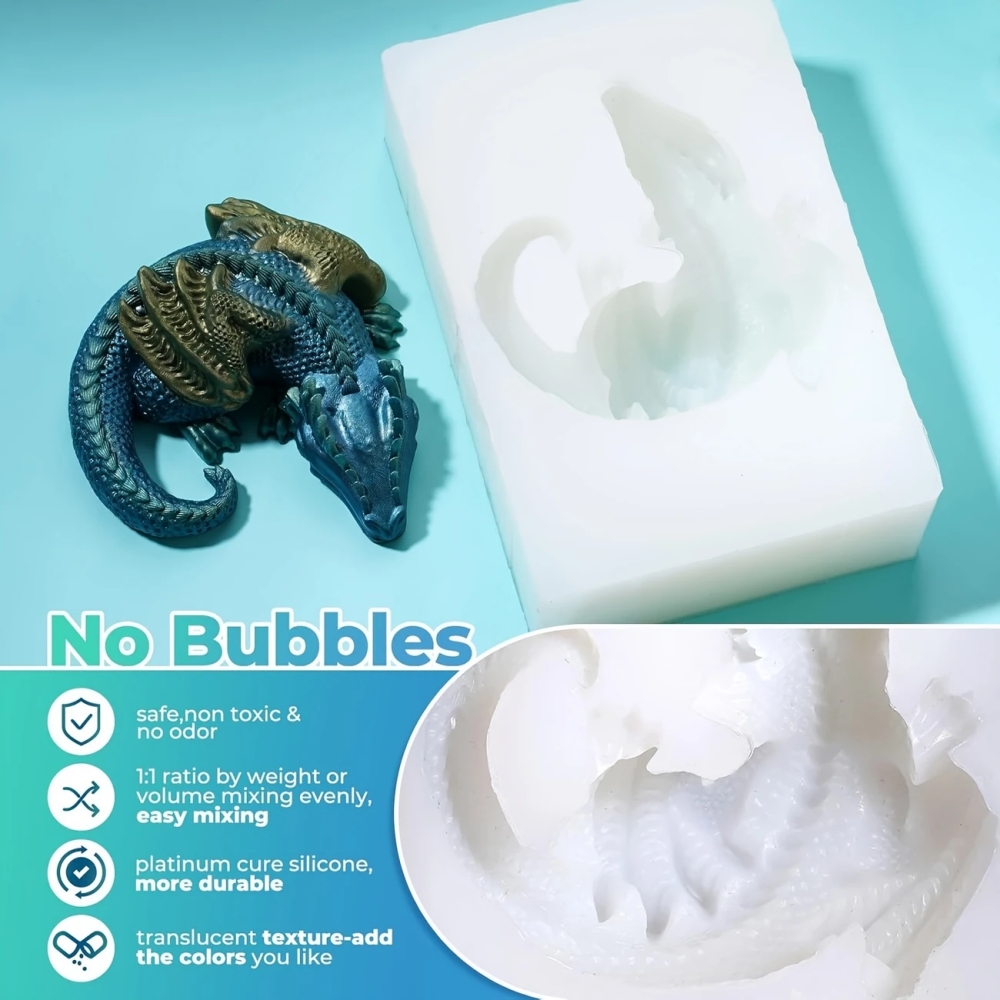 무취 몰드 고무 키트, 레진 실리콘 몰드 DIY 도구, - Resin Art Ratio 리뷰 및 가격