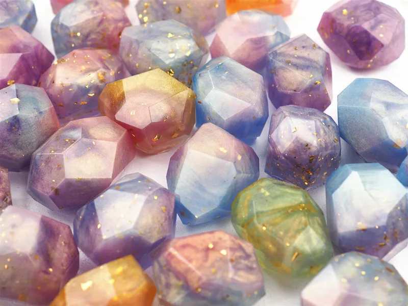 DIY 크리스탈 불규칙한 돌 실리콘 금형 기하학적면 처 - Resin Art Stone 리뷰 및 가격