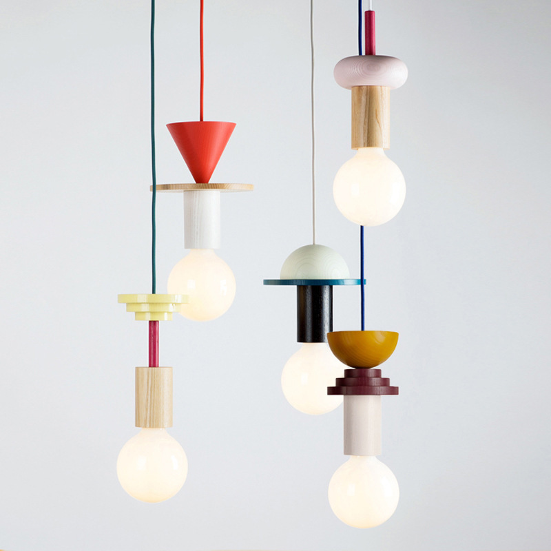JUNIT 다이아 펜던트 램프 현대식 목재 LED 펜던 - Resin Art And Wood 리뷰 및 가격