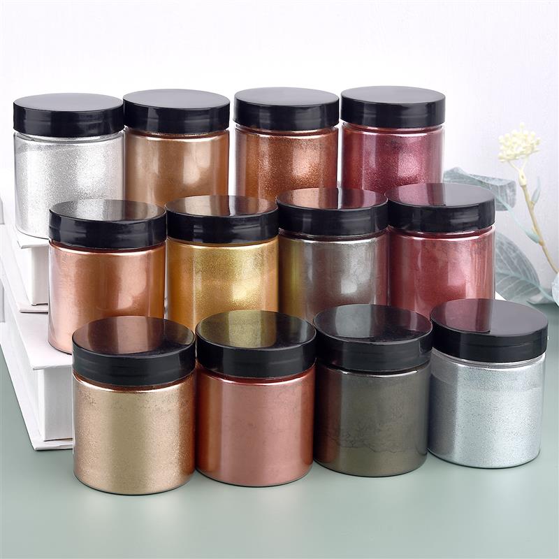 50g 쉬머 메탈릭 골드 실버 컬러 안료 진주 빛 착색 - Resin Dye Opaque 리뷰 및 가격
