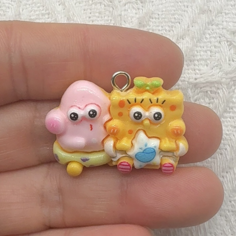 10개 만화 캐릭터 레진 펜던트, DIY 쥬얼리 제작  - Resin Art Jewellery Kit 리뷰 및 가격