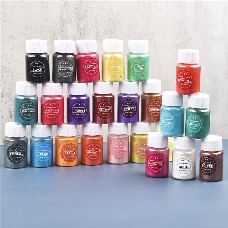 진주 분말 UV 에폭시 수지 염료, 운모 분말 안료,  - Pearl Powder Resin 리뷰 및 가격