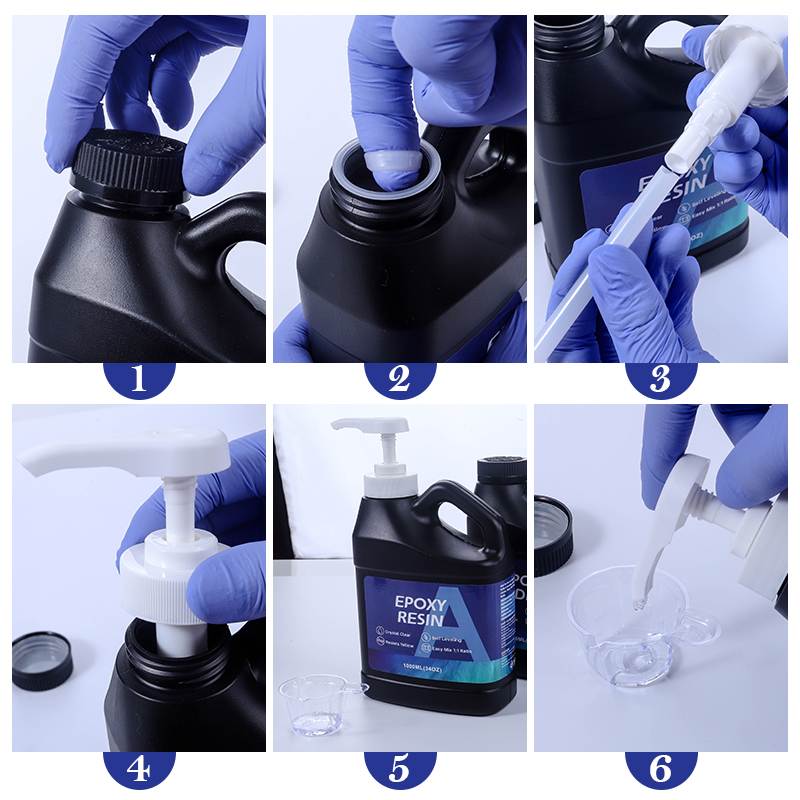 2000ML 에폭시 수지 키트 1:1 비율 크리스탈 클 - Resin Art Ratio 리뷰 및 가격