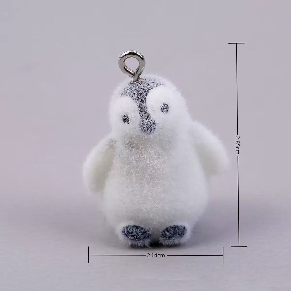 5개입 플로킹 작은 펭귄 레진 참 동물 펜던트 DIY  - Resin Art Jewellery Kit 리뷰 및 가격