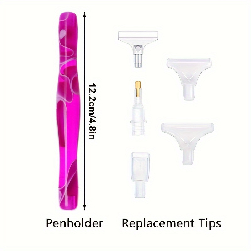 컬러 레진 다이아몬드 페인팅 펜 (5개 교체 팁 포함) - Resin Art Tool Kit 리뷰 및 가격